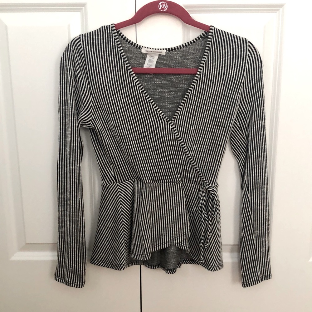 Soft striped blouse